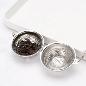 Colador de Té y Filtro de Café Ecológico de Metal, Infusor de Té de Acero Inoxidable con <span class=keywords><strong>Cadena</strong></span> - Product Image 6