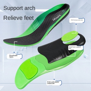 Sốc hấp thụ thoải mái dày chân phẳng dụng cụ chỉnh hình chèn plantar Fasciitis vòm cao hỗ trợ giày lót cho nam giới phụ nữ - Product Image 4