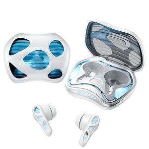 Écouteurs de jeu YISSIY/OEM ANC+ENC à réduction de bruit, écouteurs sans fil à faible latence TWS avec lumières ambiantes, 130 heures d'autonomie en veille - Product Image 1