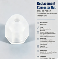 Écrou de connecteur de remplacement 3MM KB-PG0441 compatible avec les pièces d'imprimante CIJ KGK