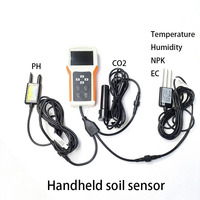 Capteur de nutriments du sol portable NPK/PH/EC, enregistreur de données, équipement d'analyse du sol, appareil portable pour l'agriculture