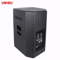 VAMAV Enceintes actives pleine gamme N15 15'' 450W RMS 900W PEAK Système de sonorisation DJ en bois 45Hz-2kHz Professionnel pour scène
