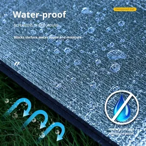 Esterilla Impermeable para Dormir, de Aluminio, Resistente a la Humedad, de Doble Cara, Engrosada, de Algodón Perlado, para Camping, Playa y Picnic - Product Image 3
