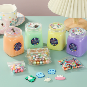 Slime violet super amusant en boue cristalline pour enfants de 8 à 13 ans, jouet unisexe en pâte à modeler - Product Image 2