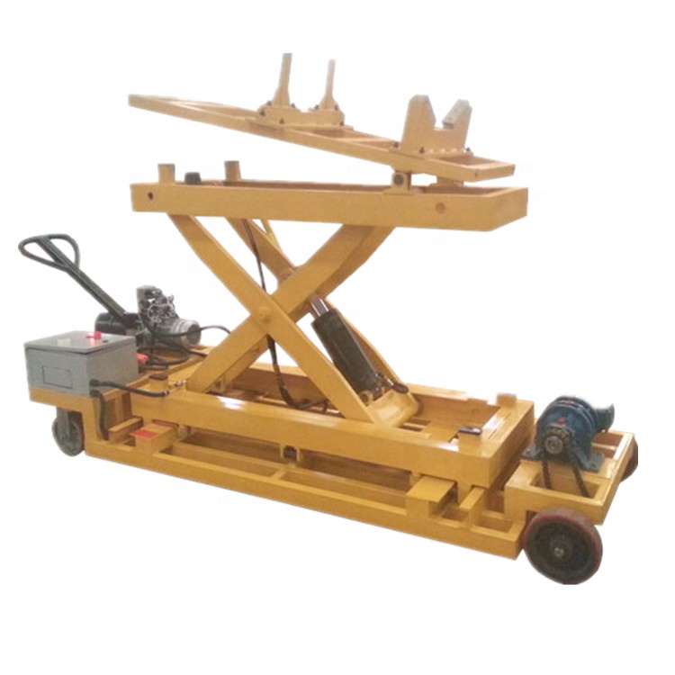 Push Cart Dolly Moving Platform Hand Truck Industrial OEM Hydraulic Drive Cart for Heavy Goods