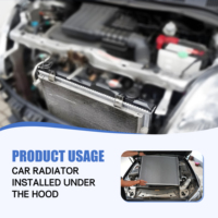 Radiateur de refroidissement de voiture de vente chaude 19010-50W-H51 radiateurs automatiques pour Honda VEZEL 1.5L 2014-