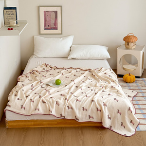 <span class=keywords><strong>Trapunta</strong></span> estiva in cotone lavorato a maglia per madre e bambino lavabile in estate <span class=keywords><strong>trapunta</strong></span> sottile per bambini - Product Image 3