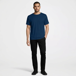 Camisetas de Hombre 100% Algodón, la Mejor Calidad, 180 Gramos, Jersey, Estilo Urbano, Sólidas, Directo de Fábrica, Gran Cantidad, Mejor Precio - Product Image 1