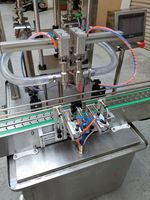 Remplisseur d'huile moteur automatique Remplisseur d'huile de cuisson à piston de ligne droite horizontale