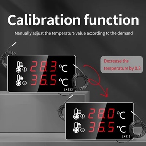 Termómetro para Piscina HEDAO BTM-24-12V, Termómetro Digital de Pared con Pantalla Grande para el Hogar - Product Image 3