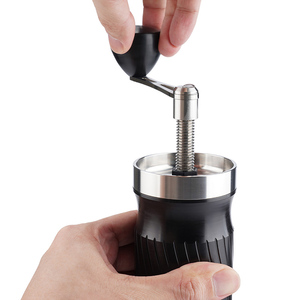 Cafetera Espresso Manual Portátil de Acero Inoxidable, Kit de Viaje con Café <span class=keywords><strong>Cremoso</strong></span>, con Bolsa de Almacenamiento - Product Image 5