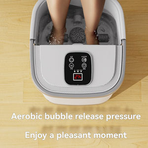 OEM ODM Spa de Pies Eléctrico Portátil Inteligente, Masajeador Vibratorio con Agua, Luz Roja, Calentamiento, Baño de Temperatura Constante, 2.2 kg - Product Image 4