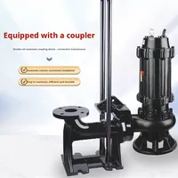 Pompe submersible pour eaux usées de l'industrie automobile WQ 5,5 ch 4 kW 13 m³/h 60 m, haute pression, moteur triphasé OEM, garantie 1 an