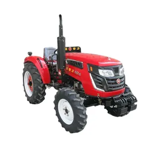Trattore macchine agricole trattore 4WD 50hp 60hp 70hp 80hp 90hp 100hp agricolo benna anteriore