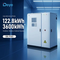 Système de stockage d'énergie Deye GE-F120 50kW 120kWh pour hôtels et complexes hôteliers, batterie LiFePO4 pour l'industrie hôtelière, énergie solaire