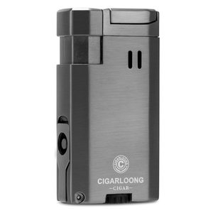 Sang trọng đôi máy bay phản lực ngọn lửa biểu tượng tùy chỉnh nhẹ hơn xì gà bán buôn ngọn đuốc butan xì gà nhẹ hơn và cắt - Product Image 1