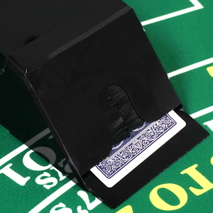 Casinò professionale Poker Room 8 Deck capacità di Poker acrilico rivenditore scarpe da carta personalizzata scarpa per gioco di carte - Product Image 6