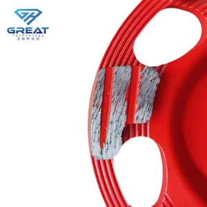 Disco Diamantato ad Alta Velocità da 125mm <span class=keywords><strong>per</strong></span> Levigatura Pavimenti in Calcestruzzo, Disco Abrasivo Personalizzabile OEM - Product Image 3