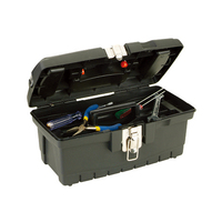 Coffre à outils vides portables, multifonctions, en plastique dur de 13 pouces, vente en ligne d'usine, pièces