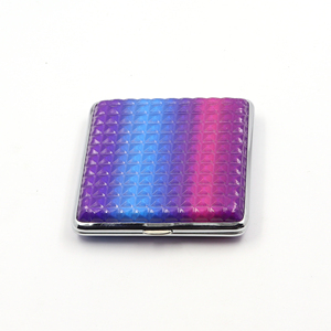 Hộp Đựng Thuốc Lá PU Khuyến Mại <span class=keywords><strong>85Mm</strong></span> 20 Cái Màu Gradient Sản Xuất Hộp Đựng Thuốc Lá Logo Tùy Chỉnh Sang Trọng - Product Image 6