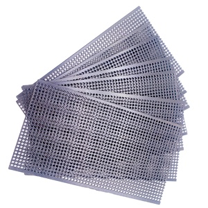 Tôle perforée en métal haute résistance résistante à la corrosion / Grille de broyeur à marteaux / Service de découpe de grilles de broyage - Product Image 4