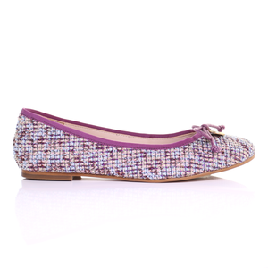 ผ้าปักลายบัลเลริน่า (สีม่วง) - Product Image 3