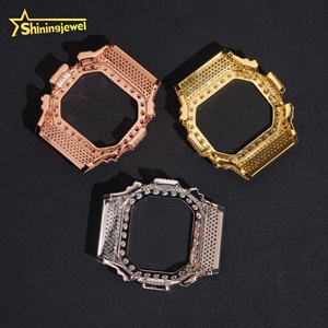 NUEVO Big Diamonds DW5600 GW2310 Buss Down Watch Bisel Colección Custom Made Buss Down Watch Case Iced Out Band Hip Hop - Product Image 5