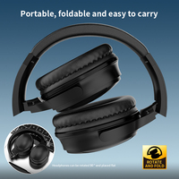 Youngrun Y772 Grosir Speaker 40MM Hitam Headphone Berkabel Colokan 3.5mm dengan Mikrofon atau Tanpa Mikrofon OEM Headset Peredam Kebisingan