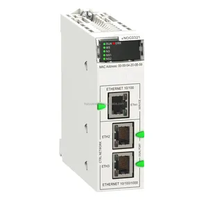 Modulo di comunicazione Modicon X80 PLC BMENOC0321, Modicon M580, subreti Ethernet 3, funzione di inoltro IP 100% nuovo originale