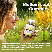 Bonbons gélifiés à l'extrait de feuille de molène, formule OEM OBM, tout-en-un, détoxification pulmonaire et soutien immunitaire, pour hommes fumeurs