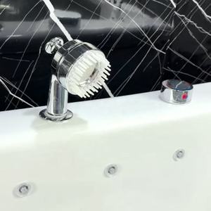 Baignoire Spa pour Animaux de Compagnie en Acrylique, Baignoire pour Chien avec Massage par Ondes, Ozone et Lumières Colorées pour le Toilettage des Animaux - Product Image 5