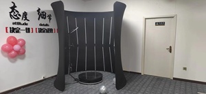 Mur d'arrière-plan à 360 degrés avec éclairage ambiant RVB, un accessoire indispensable pour les influenceurs sur les réseaux sociaux et les opportunités de photographie - Product Image 6