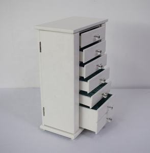 Caja de Joyería de Madera de Alta Gama, Caja de Empaque de Joyería de Lujo para Mujeres y Niñas, para Anillos, Collares y Pulseras - Product Image 1