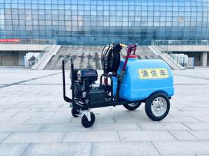 Machine à haute pression 150Bar avec châssis à poussée manuelle de réservoir 300L pour le lavage d'huile lourde de <span class=keywords><strong>garage</strong></span> - Product Image 6