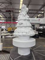 Máquina de Tallado CNC Vertical de 5 Ejes Rongchi, Router de Grabado 3D para Modelos Automotrices, Esculturas de Espuma, Madera y Moldes
