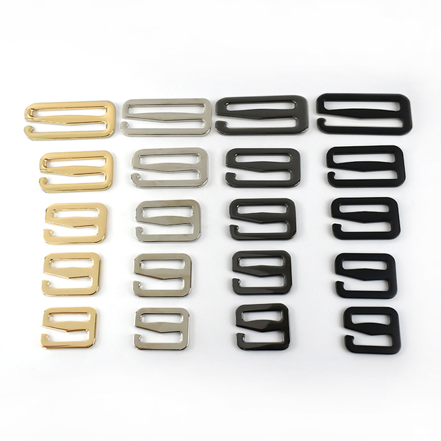 Deepeel BF751 Handbag Accessories G Hook Buckle for Bag Bra Straps Hooks Clasp Webbing Adjustment Slider Buckles