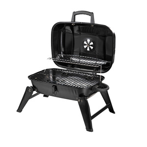 Parrilla Portátil <span class=keywords><strong>de</strong></span> Carbón <span class=keywords><strong>de</strong></span> Acero Inoxidable, Apta para Acampar, Hacer Picnic y Uso al Aire Libre con Pinza para Carbón - Product Image 3