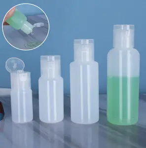 10ml 20ml 30ml 50ml Pe רך לסחוט מיני פלסטיק לסחוט בקבוקי קרם קרם עם Flip למעלה שווי