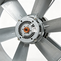 Ventilateur axial certifié CE pour condenseur évaporatif, évaporateur de chambre froide, ventilateur de refroidissement industriel 380V