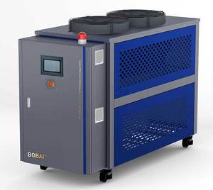 เครื่องทำความเย็นอุตสาหกรรมแบบระบายความร้อนด้วยอากาศ รุ่น BCA-05 พร้อมคอมเพรสเซอร์แบบสโครลแบบปิดทั้งหมด กำลังการผลิตสูง (13.7 กิโลวัตต์) ปั๊ม 0.55 กิโลวัตต์ - Product Image 3