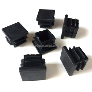 Đen vuông nhựa blanking End Mũ Ghế chân ống Ống chèn phích cắm bung 10x10mm 13x13mm 15x15mm 16x16mm - 50x50mm - Product Image 2