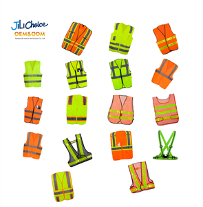 J & L 2025 OEM alta visibilità all'ingrosso 100% poliestere riflettente di sicurezza caleco catadiottrice abbigliamento personalizzato - Product Image 5