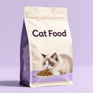 Wholesale Customized 500g 1kg 2kg 5kg Pet Dog Food Cat Food Composite With Zipper Eight-side Seal Pet Food <b>Packaging</b> <b>Bag</b> - Product Image 2
