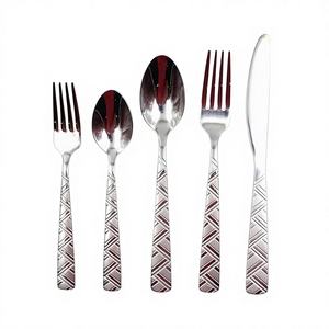 Juego de Cubiertos de Acero Inoxidable Moderno y Ecológico de Primera Calidad para Comedor, Cocina y Fiestas |   Cubiertos Duraderos - Product Image 1