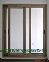 Ventanas Residenciales de Aluminio Topbright, Ventana y Puerta Corredera de Vidrio Aislante Francesa Moderna