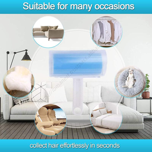 Rodillo quitapelusas de silicona al por mayor, lavable, con succión potente para eliminación de polvo - Product Image 5