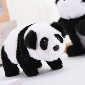 HECION Elektronisches Plüsch tier Panda <span class=keywords><strong>Pet</strong></span> Walking <span class=keywords><strong>Make</strong></span> Sounds für Kinder Plüsch Stofftier Interaktives Haustier Spielzeug - Product Image 3