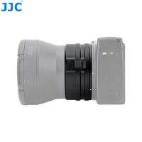Adaptateur de filtre d'objectif en alliage d'aluminium JJC AR-GR3XB remplace RIC. Anneau adaptateur GA-2 pour RIC. Appareils photo GR IIIx et GR IIIx HDF