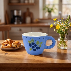 <b>Cute</b> Design Fruit Series Classic Porcelain Milk <b>Mug</b> Camping Dishwasher & Microwave Safe - Product Image 3