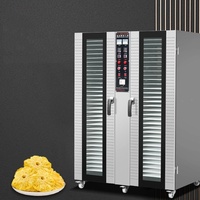 Commerciële voedseldroger Grote roestvrijstalen droogbox voor fruit, groenten, bamboescheuten, champignons, worst en spek